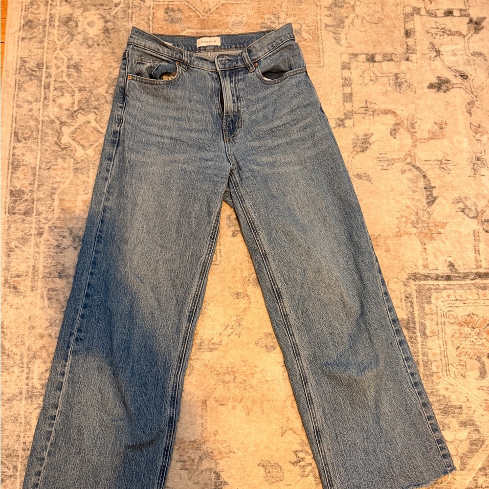 PacSun Blue Wide Leg Jeans